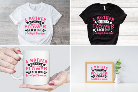 A Mother is Like a Flower SVG L Mom SVG Review