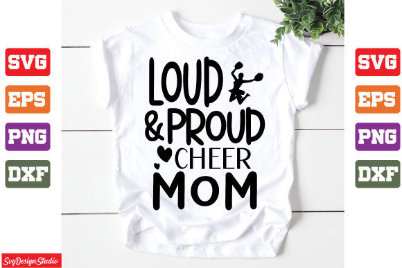 Loud and Proud Cheer Mom SVG Review
