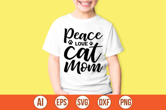 Peace Love Cat Mom Svg: A Designer's Review